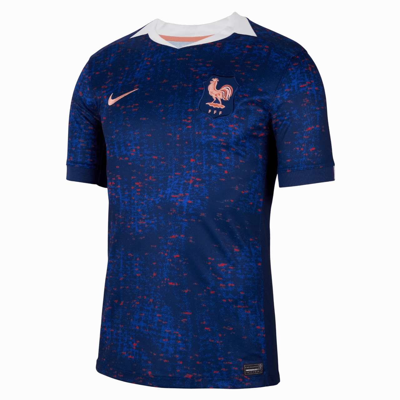 France 2025 Home Jersey - Women's Team (FZ9013-492) Temperature Regulating Fabric On The Go
