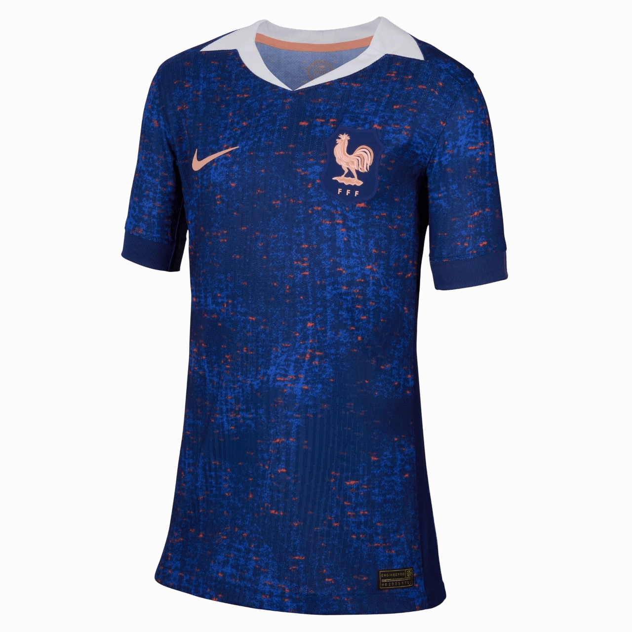 Casual Fit Speed Ready France 2025 Home Youth Jersey - Women's Team (FZ9199-492)