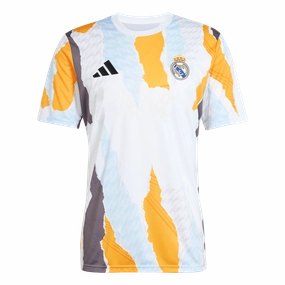 Eco Friendly Recycled Yarn Machine Washable Durability Real Madrid 24/25 Pre-Match Jersey (JJ3493)