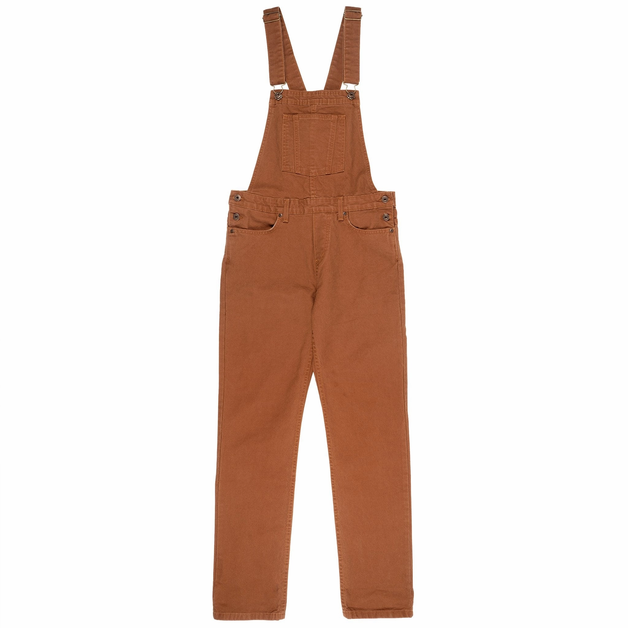 Overalls - Brick Canvas Smart Look Cozy Vibe