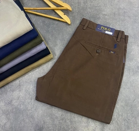 Casual Comfort running pants Polo Ralph Lauren Navy Brown Chino