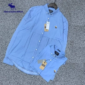 Snug feel Abercrombie & Fitch Denim Icon Long Sleeve Shirt