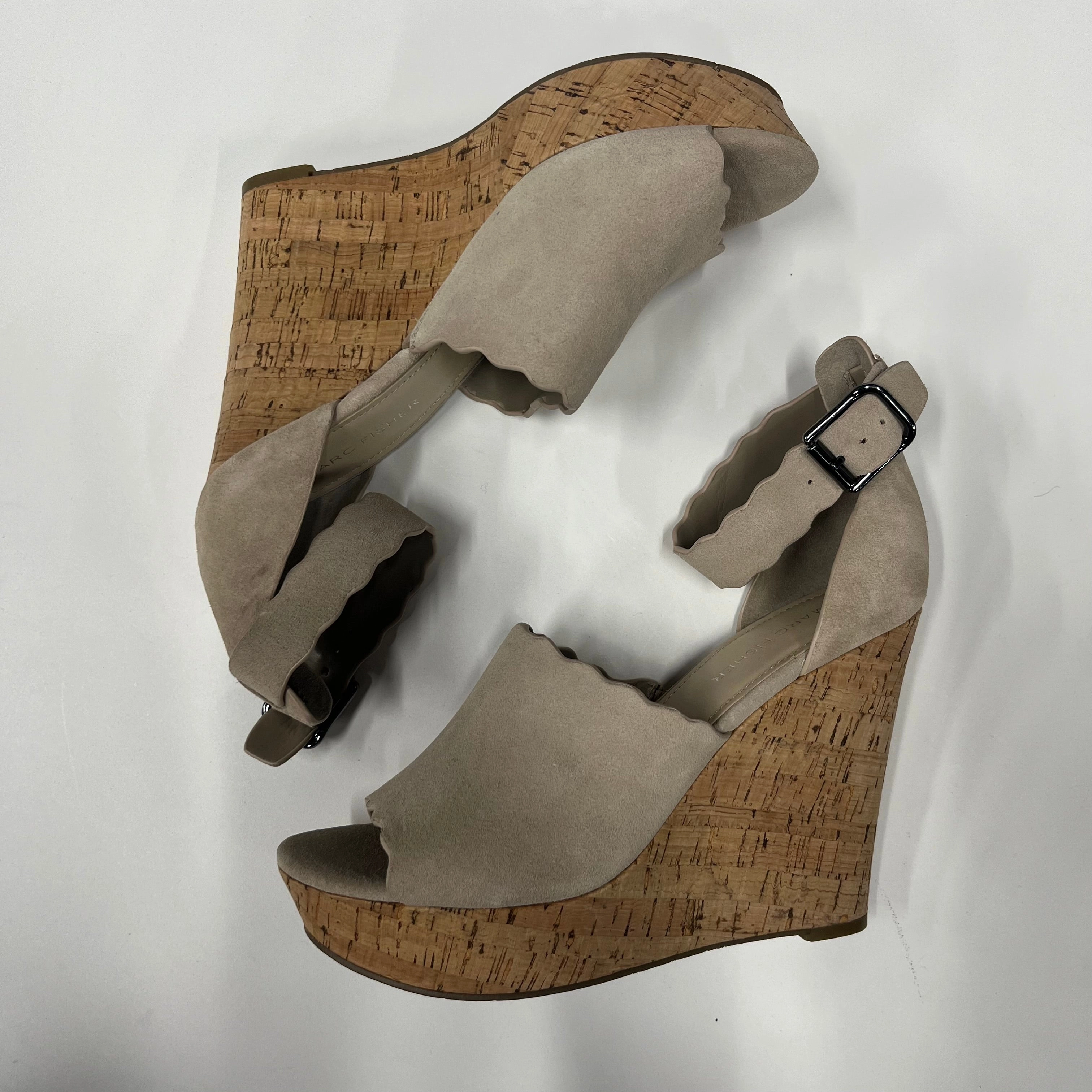 youth appeal Shockproof Shoes Heels Espadrille Wedge By Marc Fisher  Size: 9