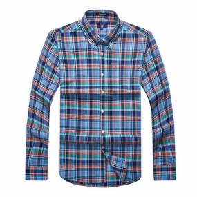 Contemporary Design Gant Long Sleeve Check Men Shirt