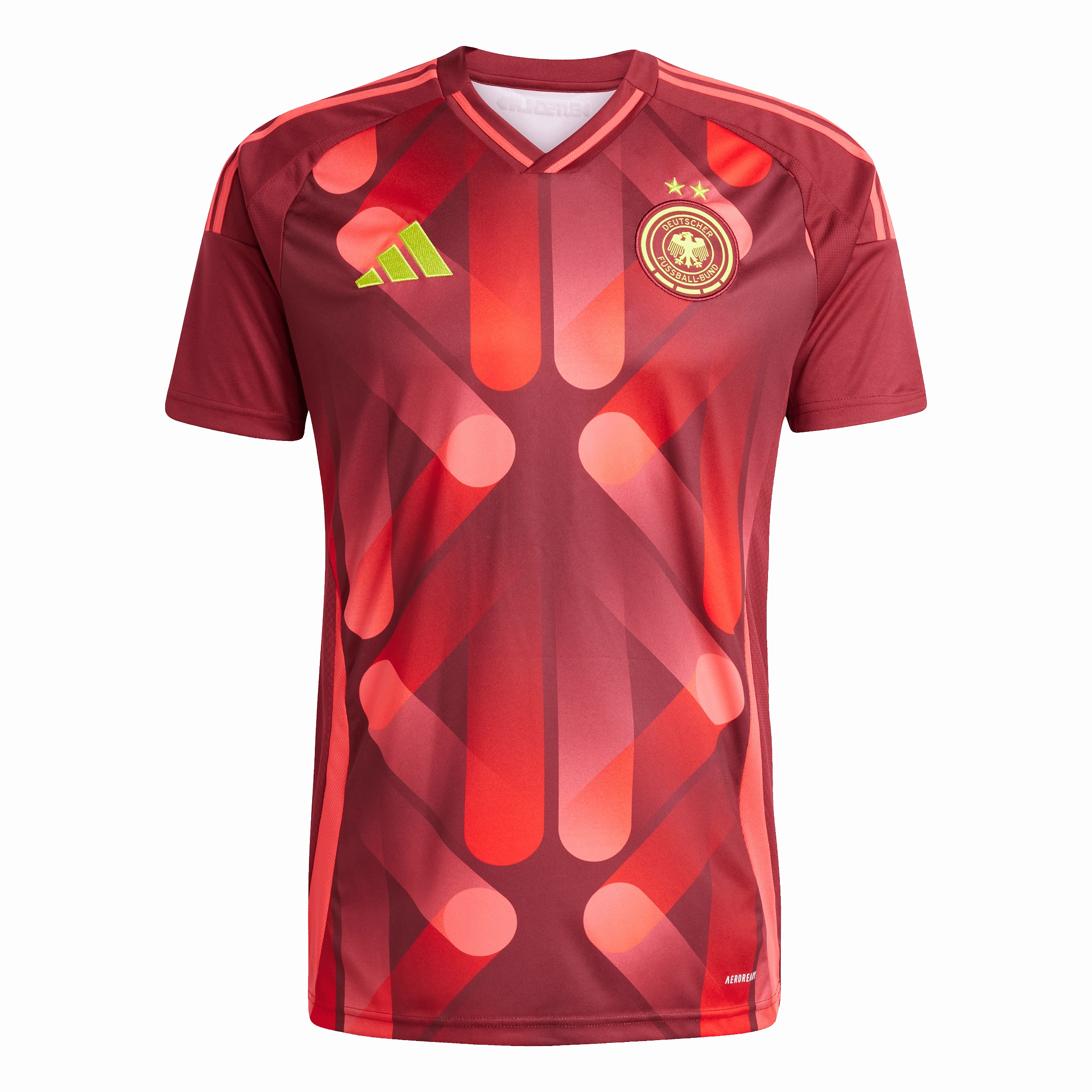 Germany 2025 Away Youth Jersey - Womens Team (JF2608) Flatlock Seam Technology Adjustable Hem Drawstring