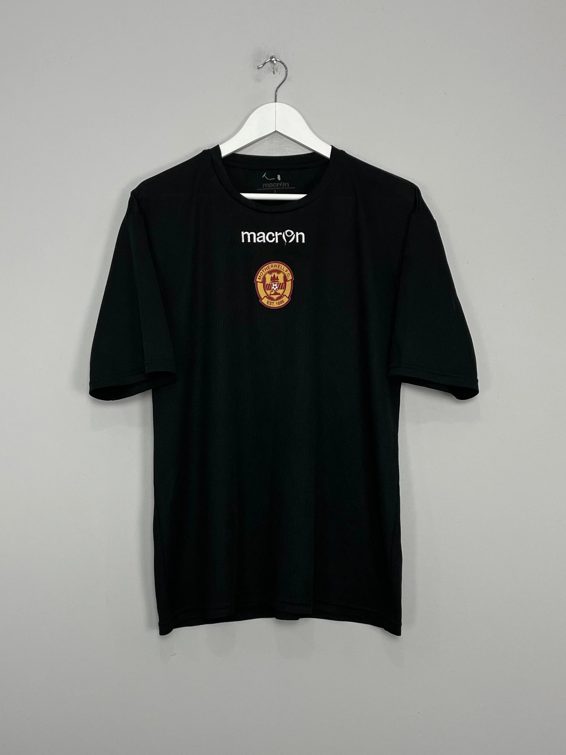 2014/15 MOTHERWELL TRAINING SHIRT (L) MACRON Short-sleeved