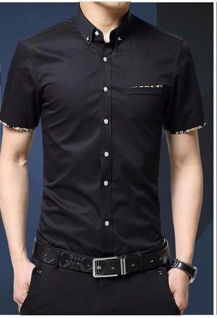 Soft Feel West Louis? Short Sleeve Slim Fit Cotton Shirt