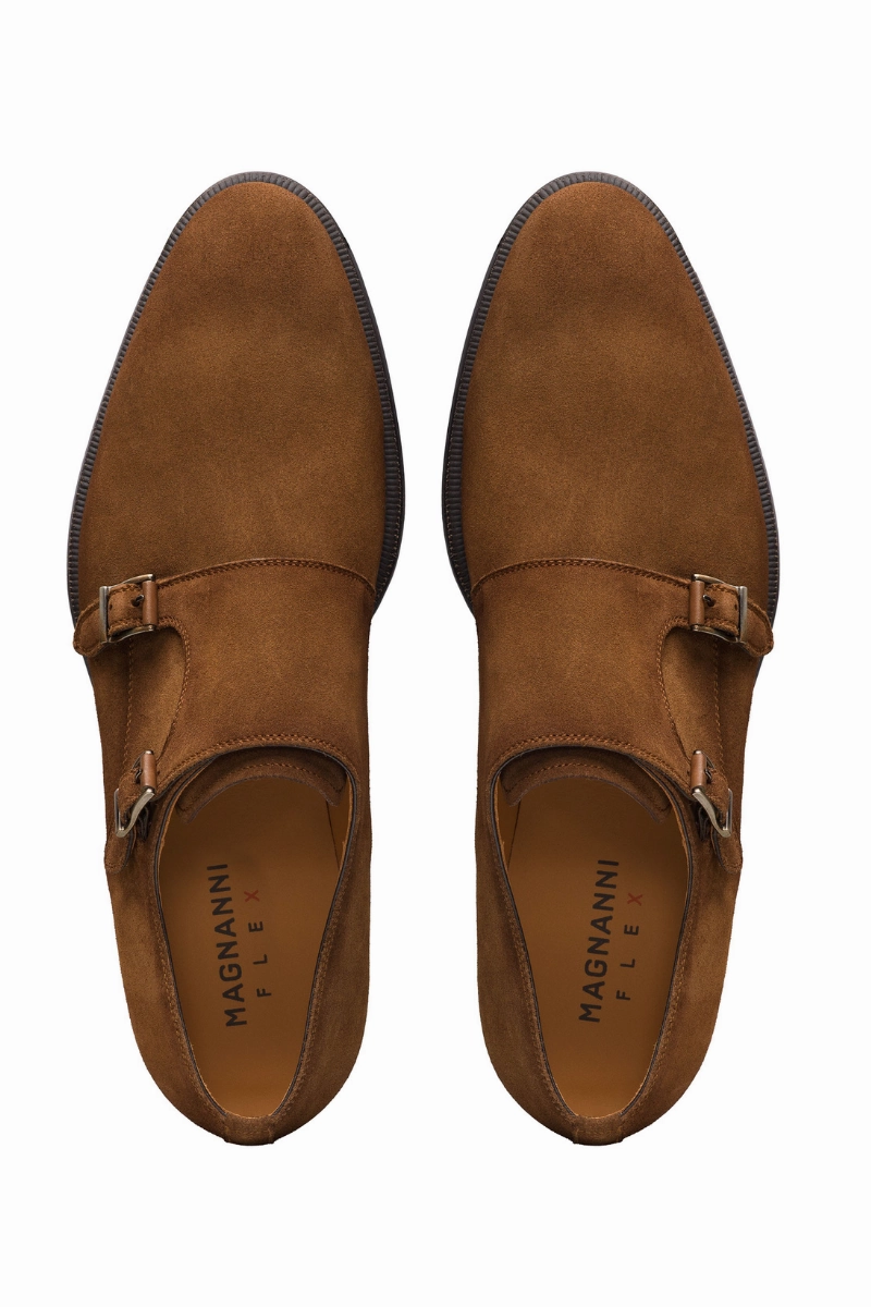 Slim Outfit Harmon Double Monk Strap Shoes