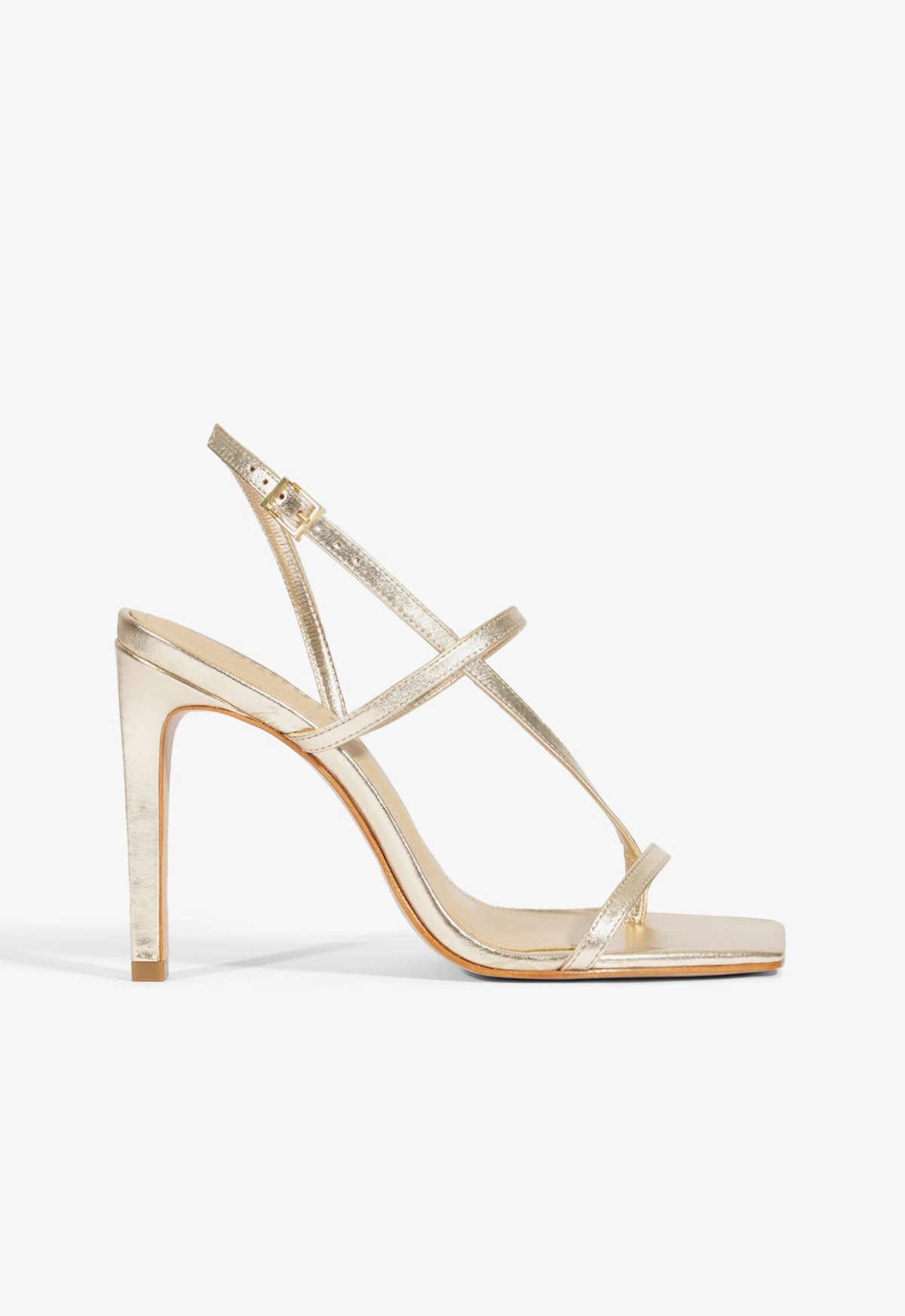 Heloise Metallic Sandal Stability Posts Lite Mode