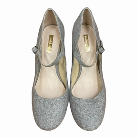 Soft Texture Evening Mode Shoes Heels Block By Louise Et Cie  Size: 9