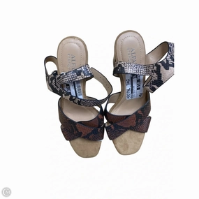 Shoes Heels Block By Alfani In Animal Print, Size: 7 Urban Cool Comfortable Insole