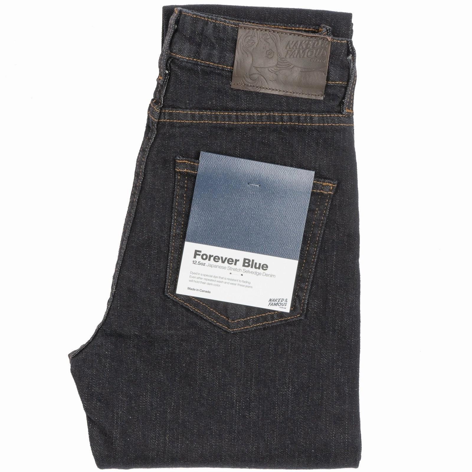 High Skinny - Forever Blue Stretch Selvedge Anti Bacterial Treatment