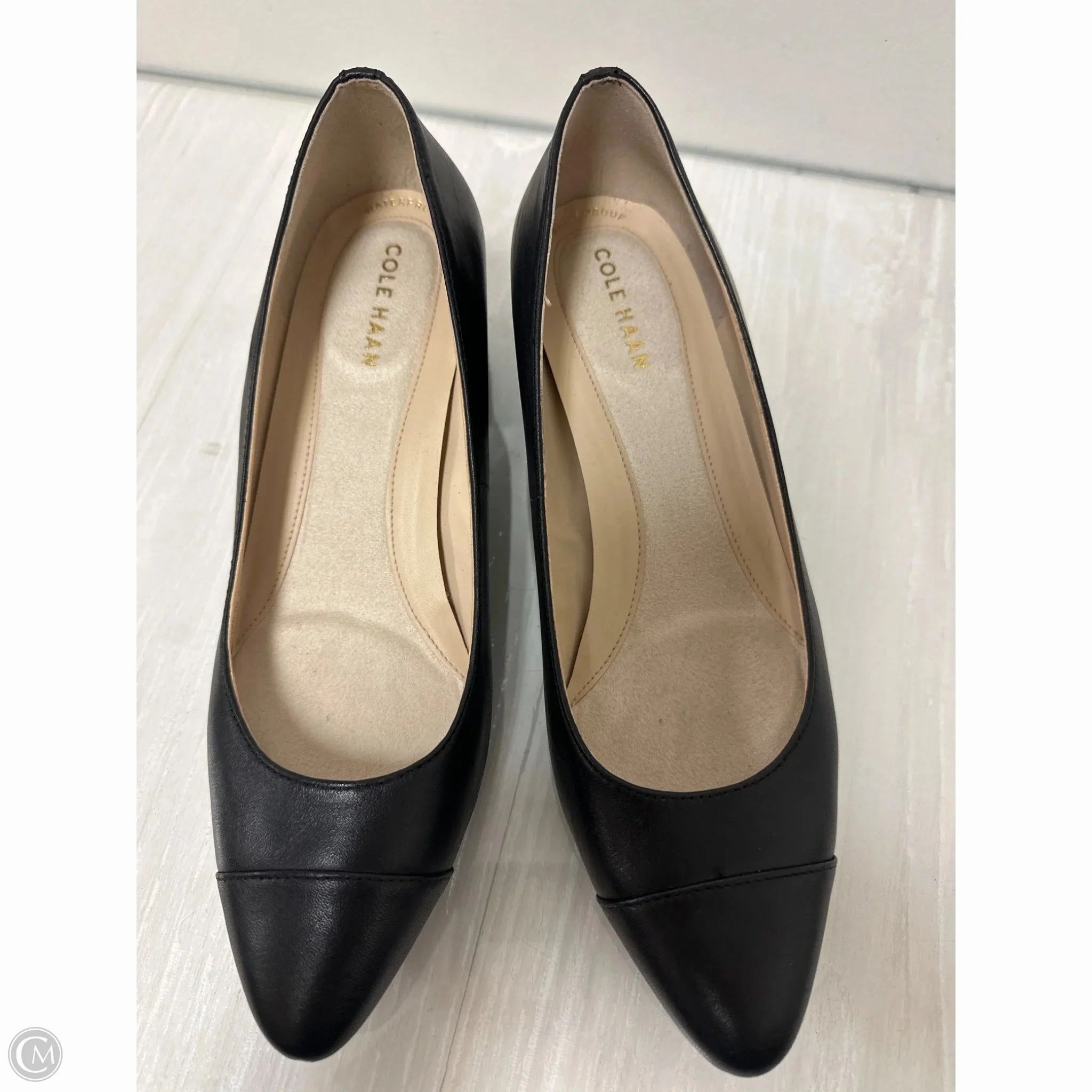 Shoes Heels Block By Cole-haan In Black, Size: 7 High Top Style