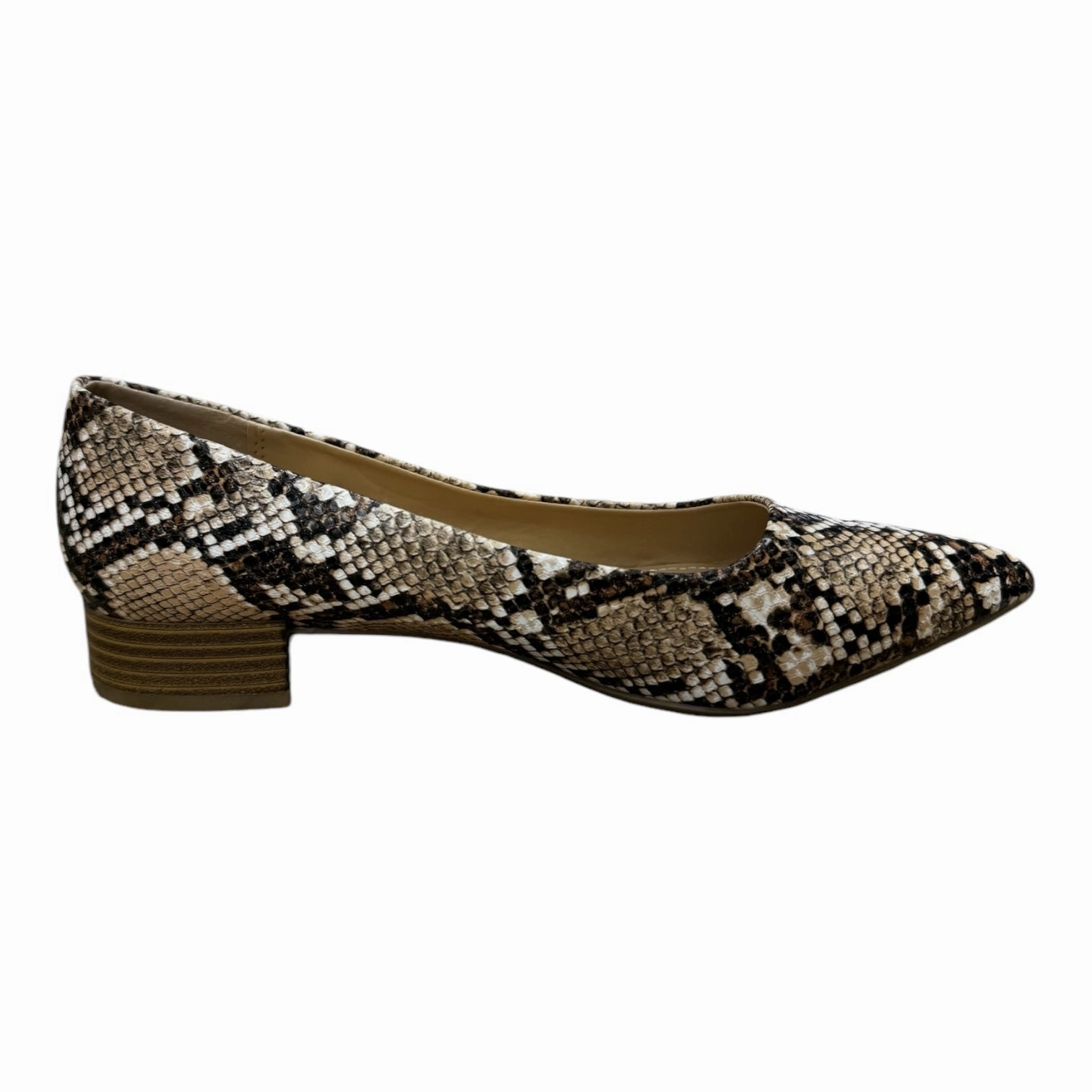 Shoes Heels Block By Lulus In Animal Print, Size: 6.5 Chic Sandals