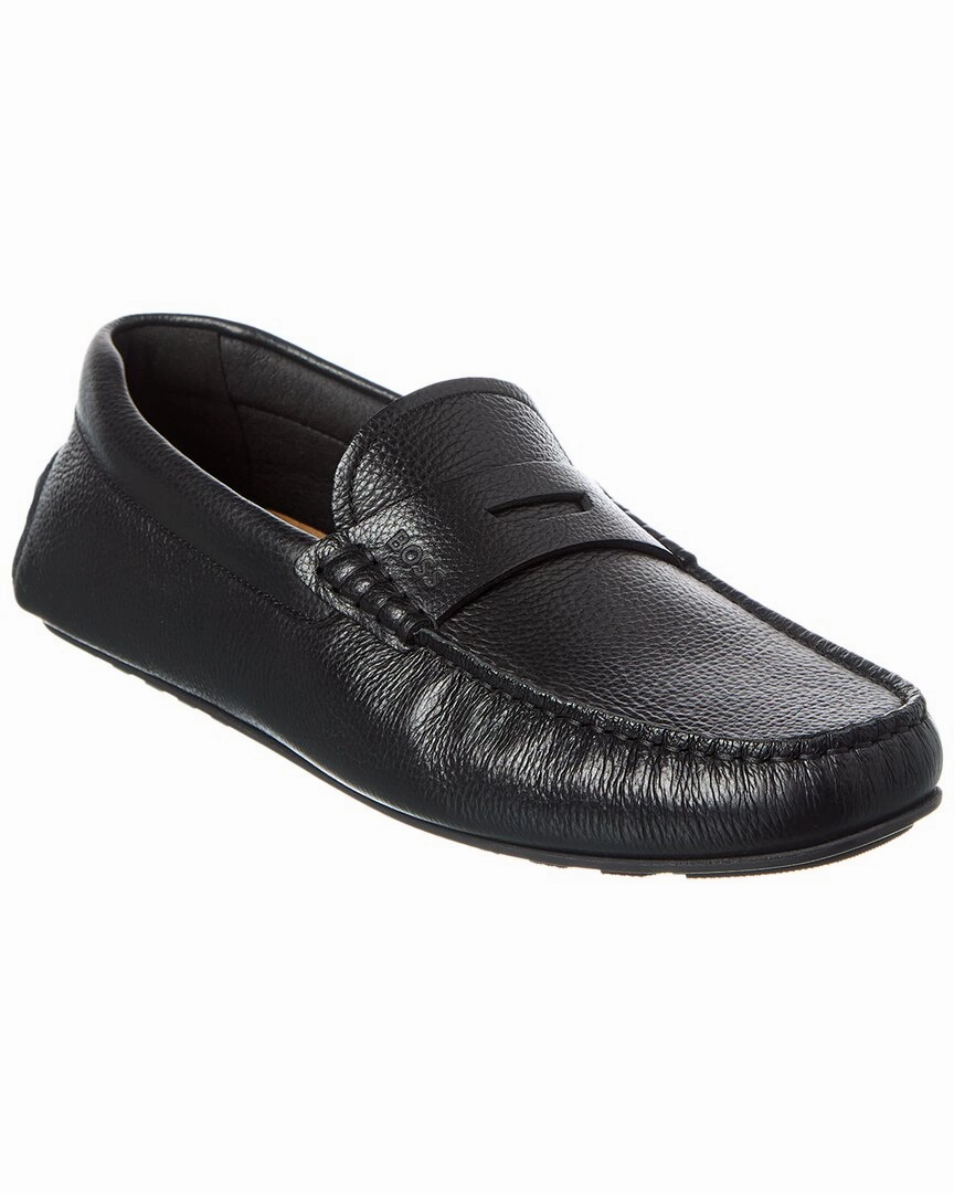 Clear Guard Hugo Boss Noel Leather Moccasin
