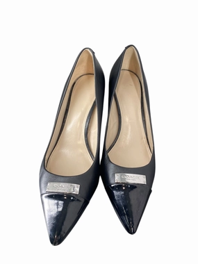 Shoes Heels Stiletto By Coach In Black, Size: 8 Autumn Sandals