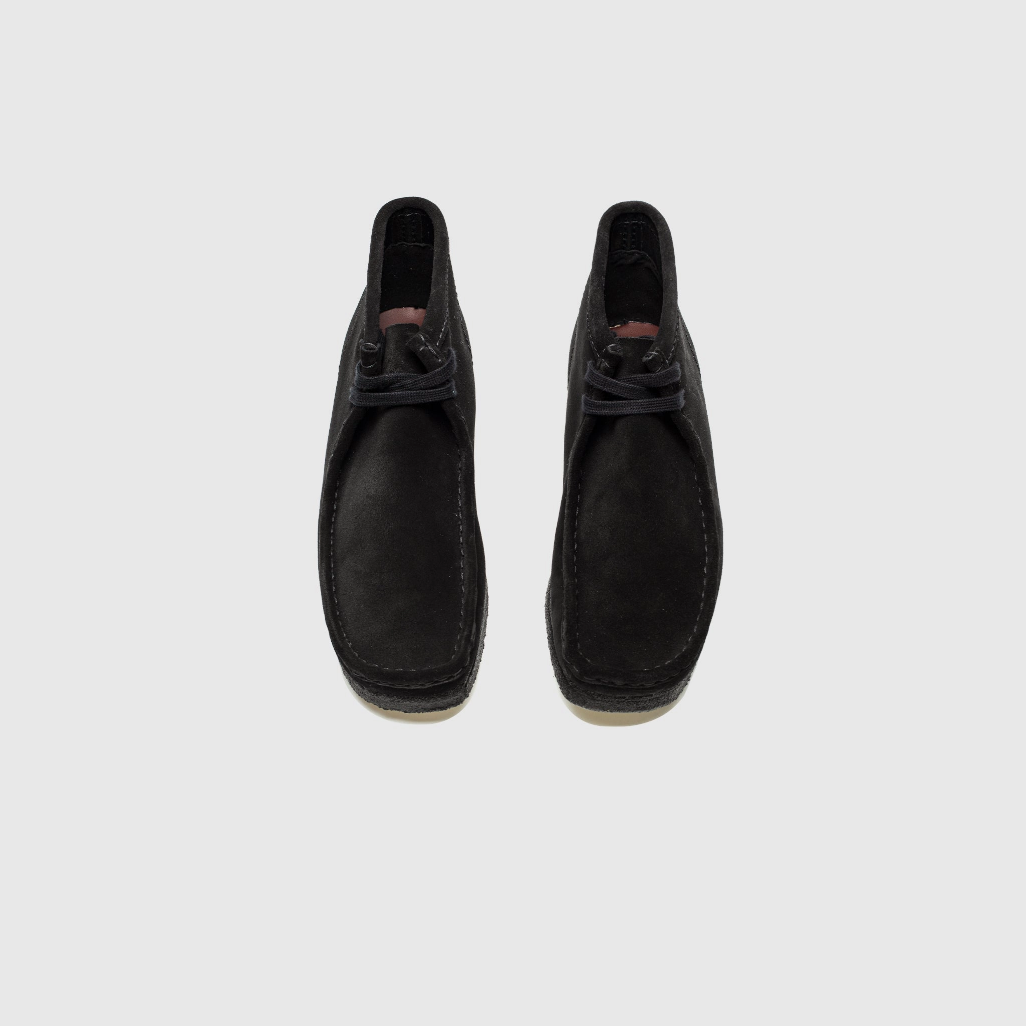 WALLABEE BOOT "BLACK SUEDE" Mountain Trail Reliable Footwear