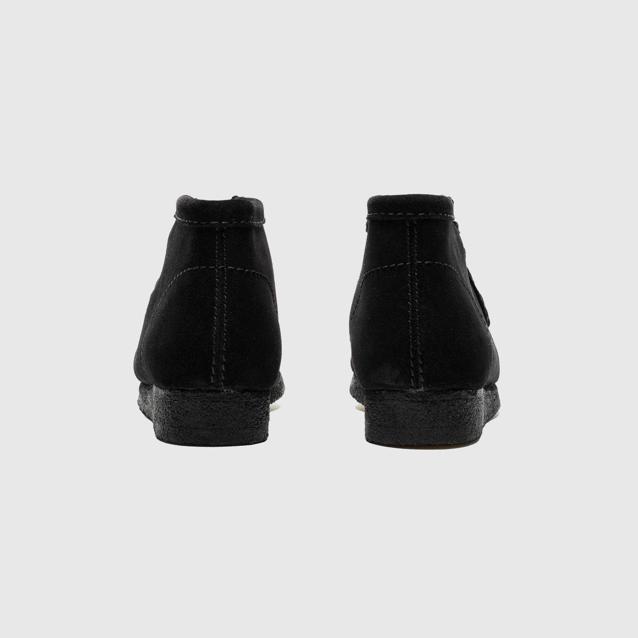 WALLABEE BOOT "BLACK SUEDE" Rain Friendly High Shaft