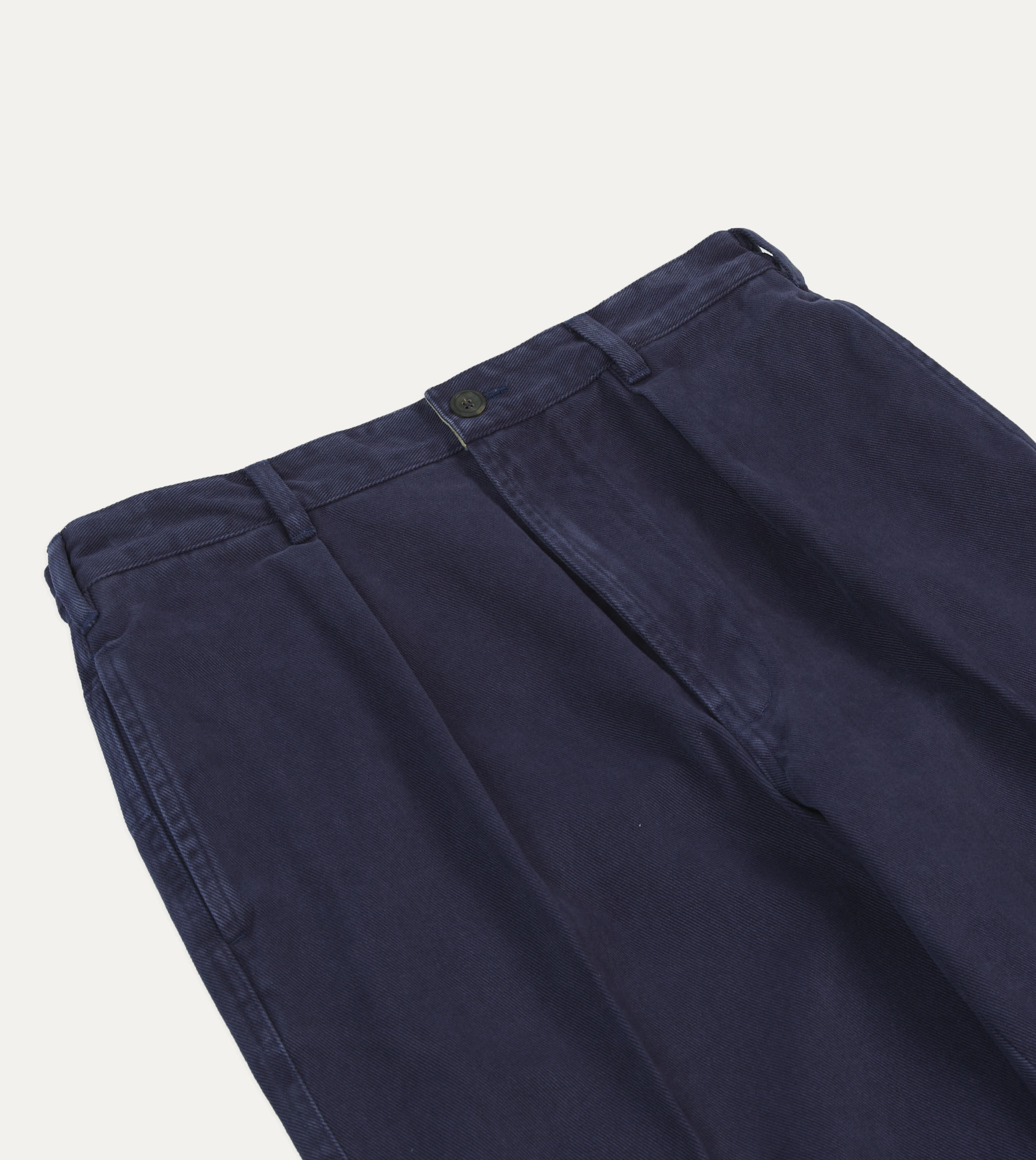 FlexibleMobilityDesign Indigo Heavy Cotton Twill Games Trousers