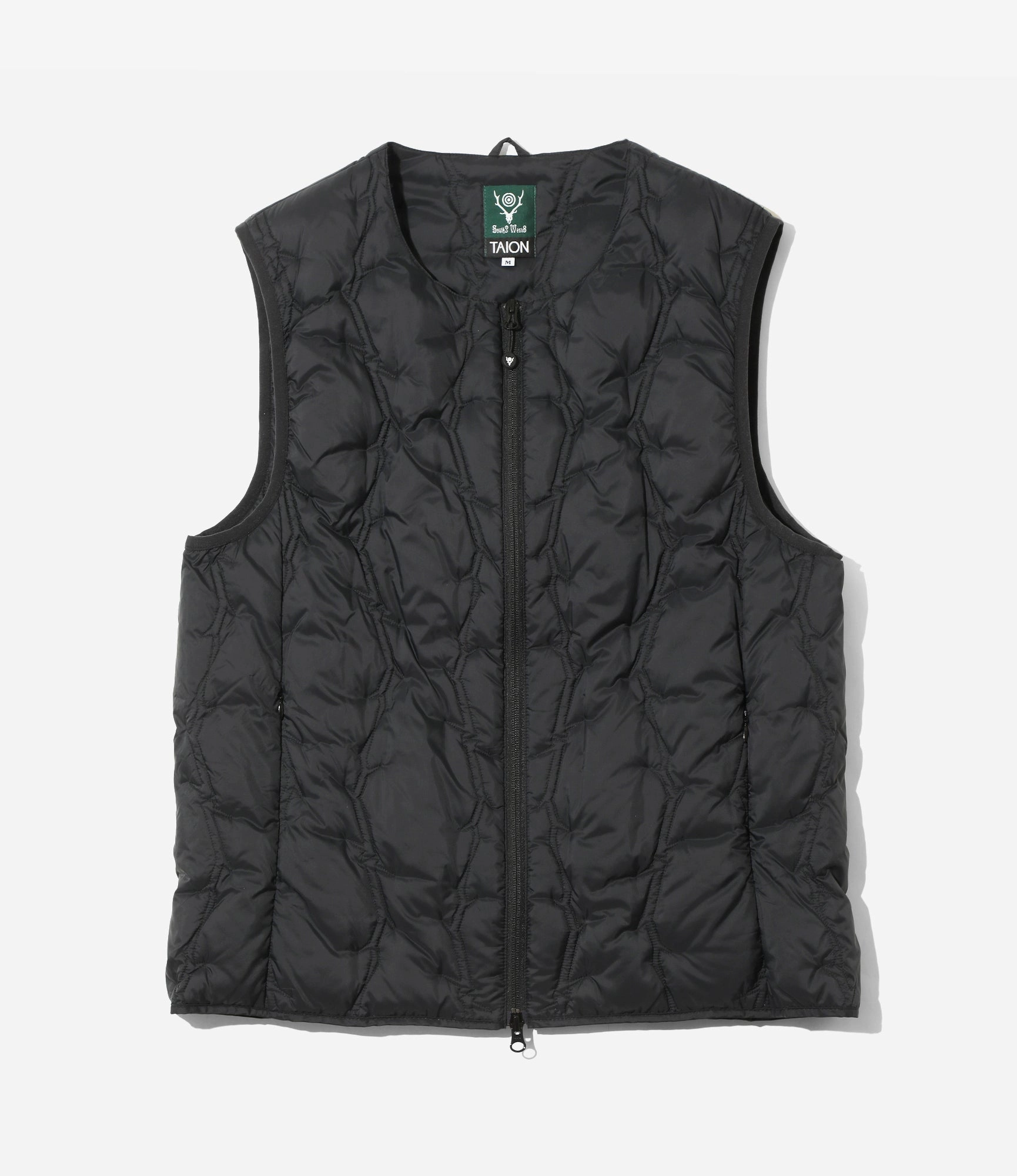 solidity Inner Down Vest ?C?Black