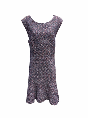 Water-Repellent-Finish J Crew Women's Dress Navy Tweed 16=XL