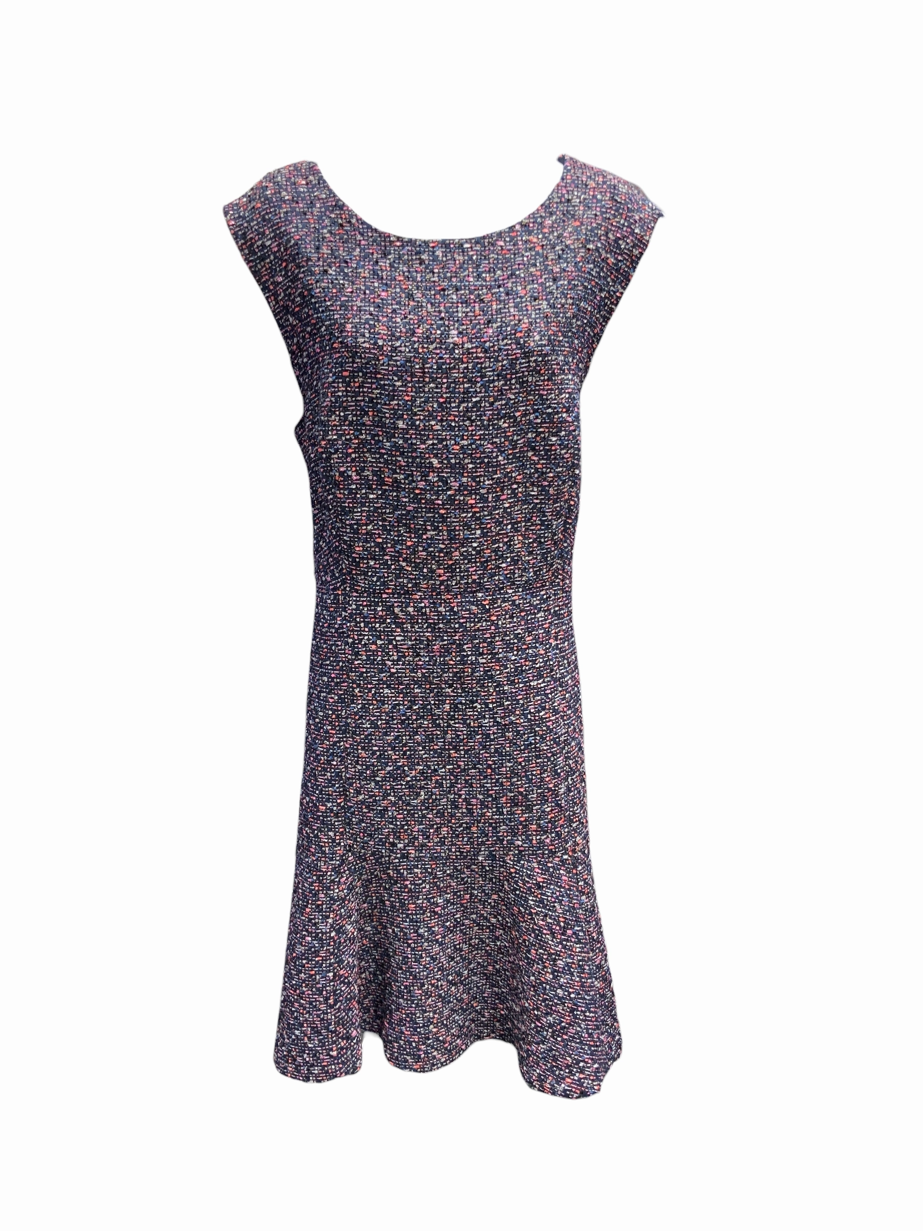 Water-Repellent-Finish J Crew Women's Dress Navy Tweed 16=XL