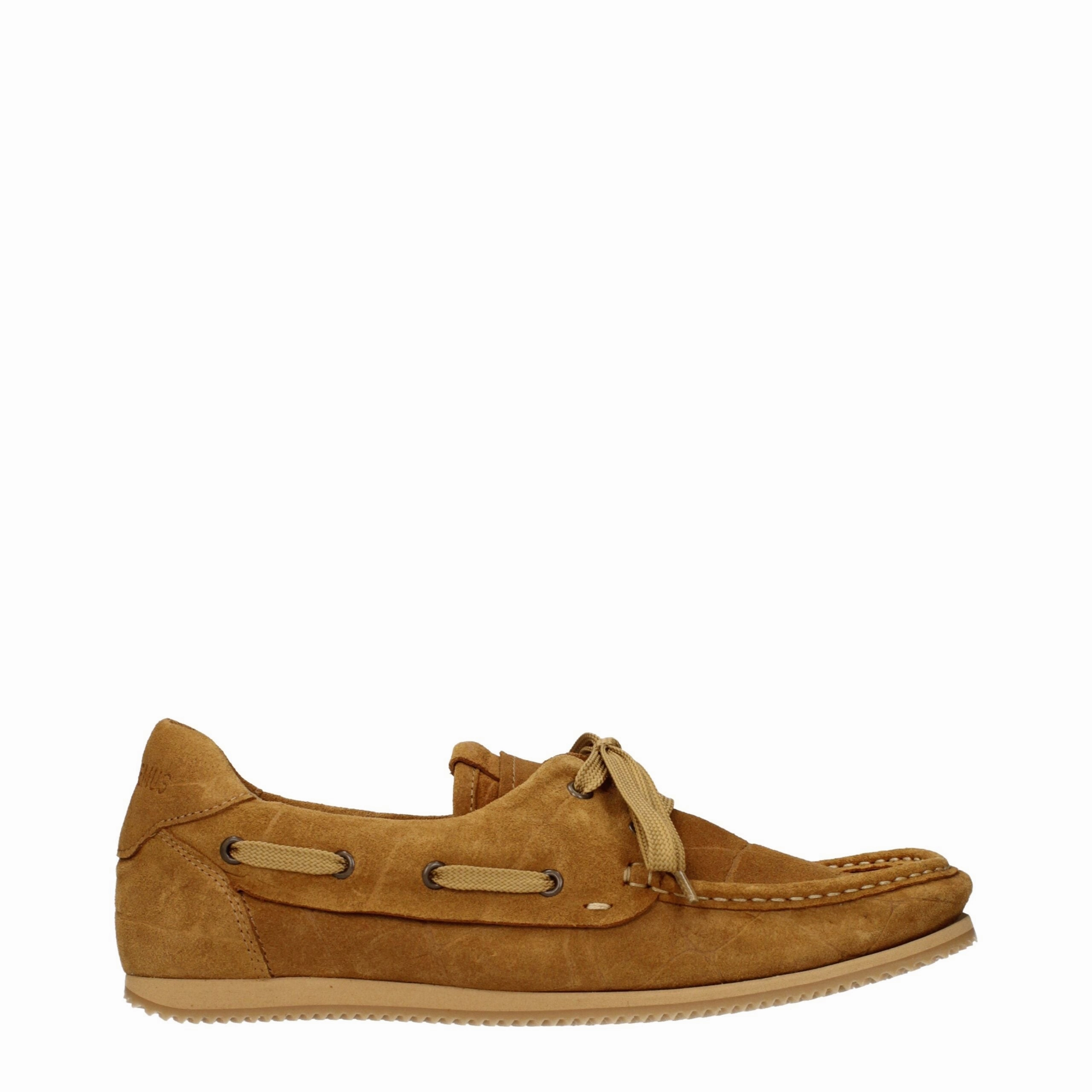 Jacquemus Leather Slip-On Men's Loafers Square Toe