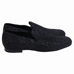 Jimmy Choo Thame Loafers in lack Glitter Air Walk Versatile Look