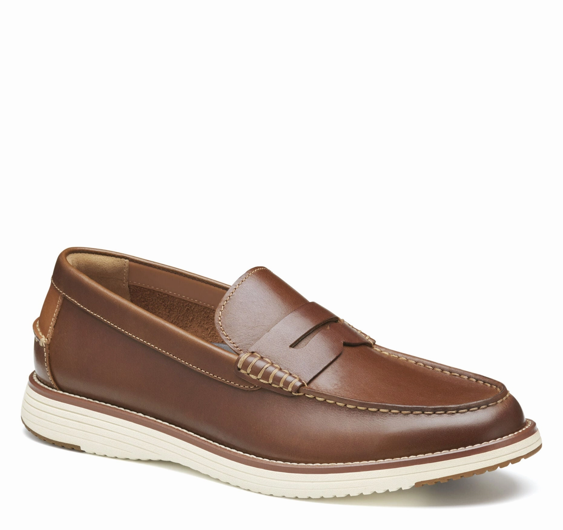Pure Motion Johnston & Murphy Men's Upton Penny Loafer Slip On Dress Casual Shoe