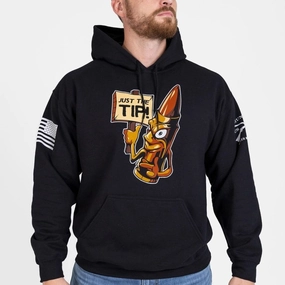 Just The Tip Hoodie - Black Functional