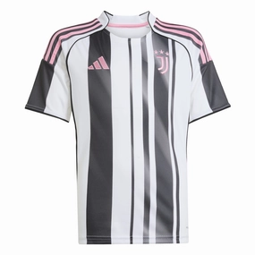 Juventus 25/26 Home Youth Jersey (JN5237) Comfort Fit Collar