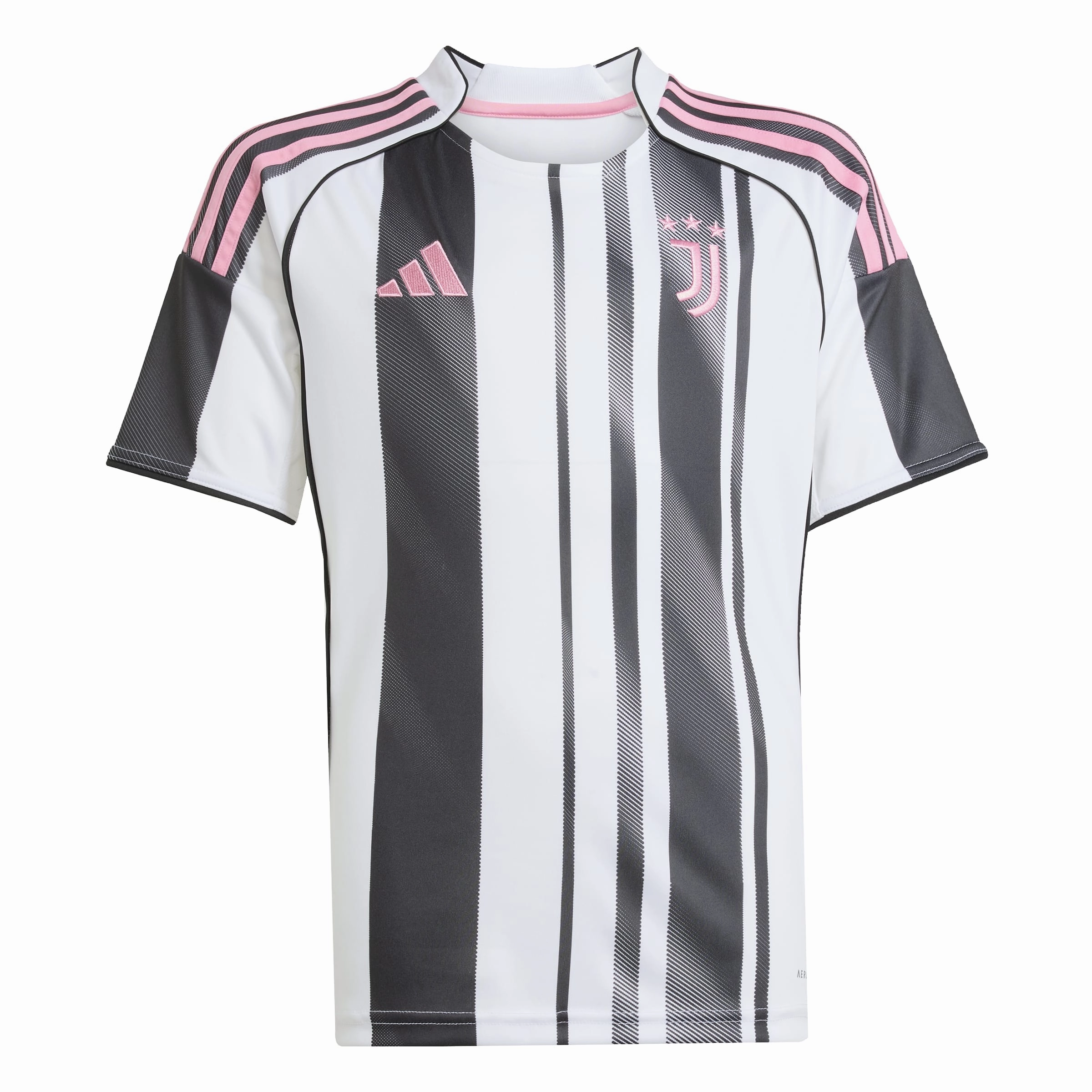 Juventus 25/26 Home Youth Jersey (JN5237) Compression Support Panels
