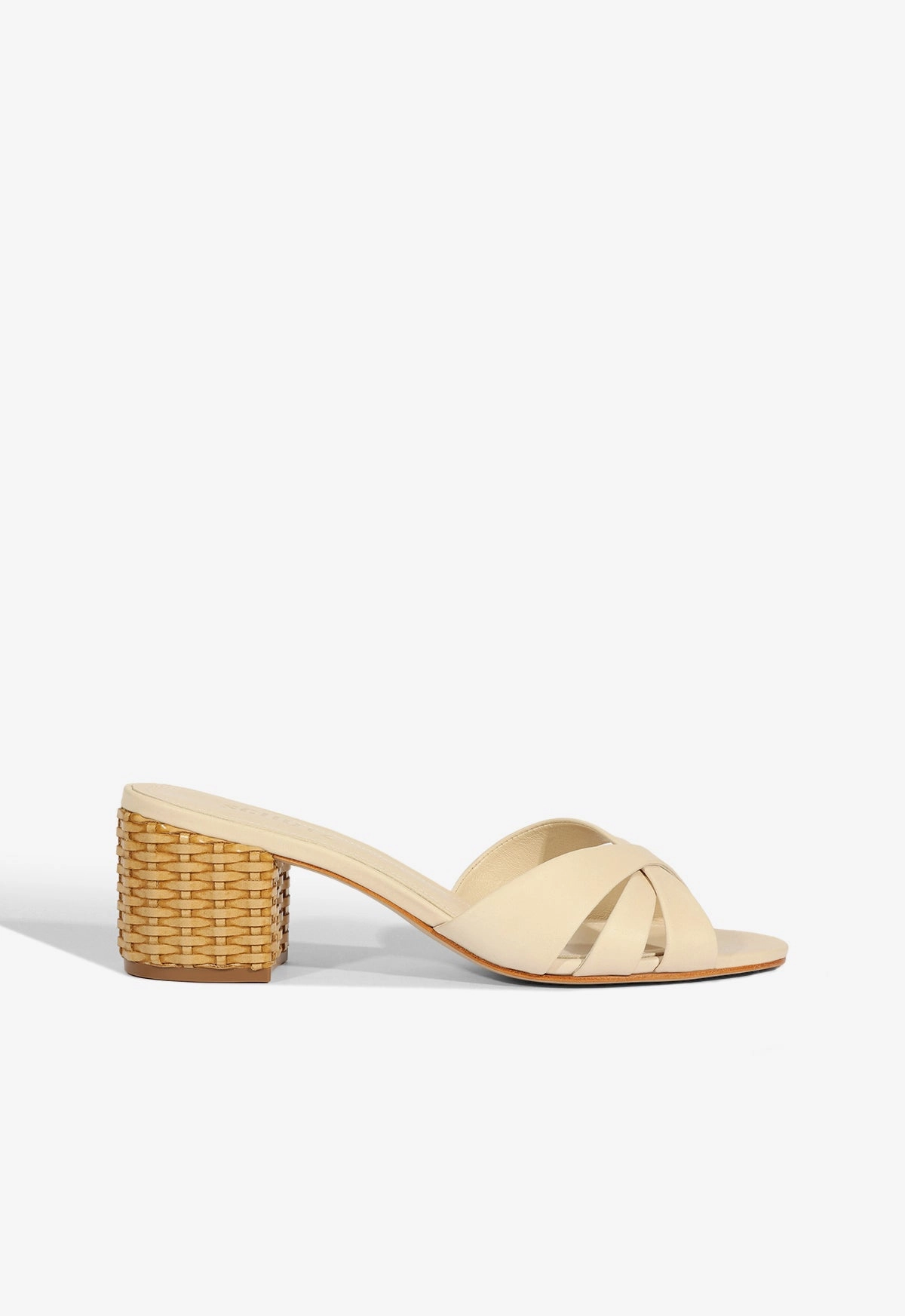 Anti Slip Pattern Keefa Straw Mule Sandal