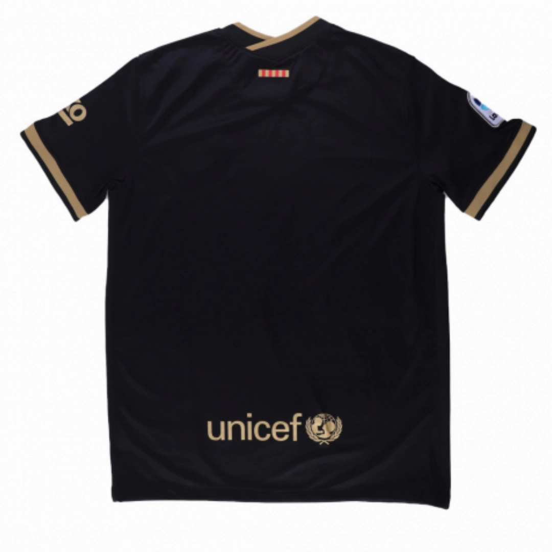 Full Sleeve Design Kids Barcelona 20-21 Away Shirt & Shorts Full Set