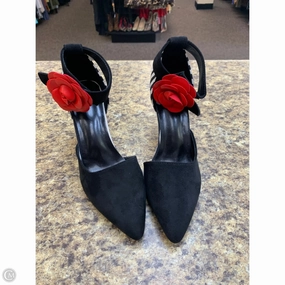 Shoes Heels Stiletto By Clothes Mentor In Black & Cream, Size: 10 All terrain