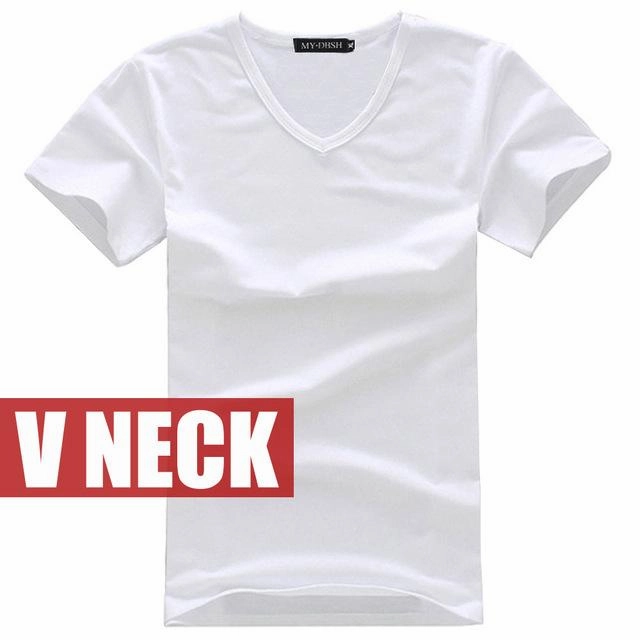 Seamless Shoulder Construction West Louis? V-neck Cotton T-Shirt