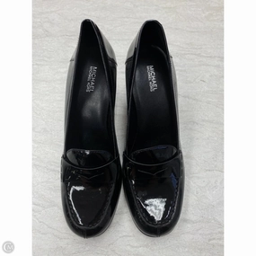 Shoes Heels Block By Michael By Michael Kors In Black, Size: 8.5 Designer Stilettos