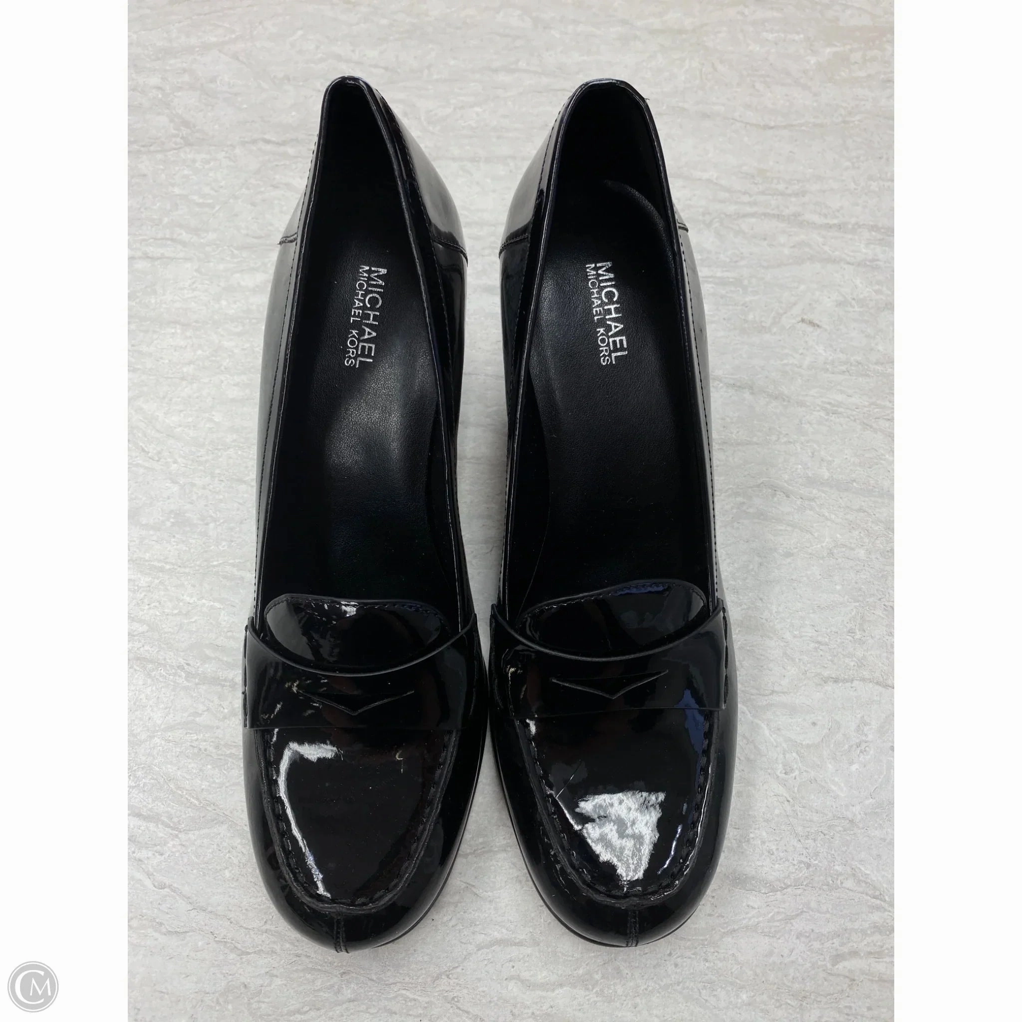 Shoes Heels Block By Michael By Michael Kors In Black, Size: 8.5 Designer Stilettos