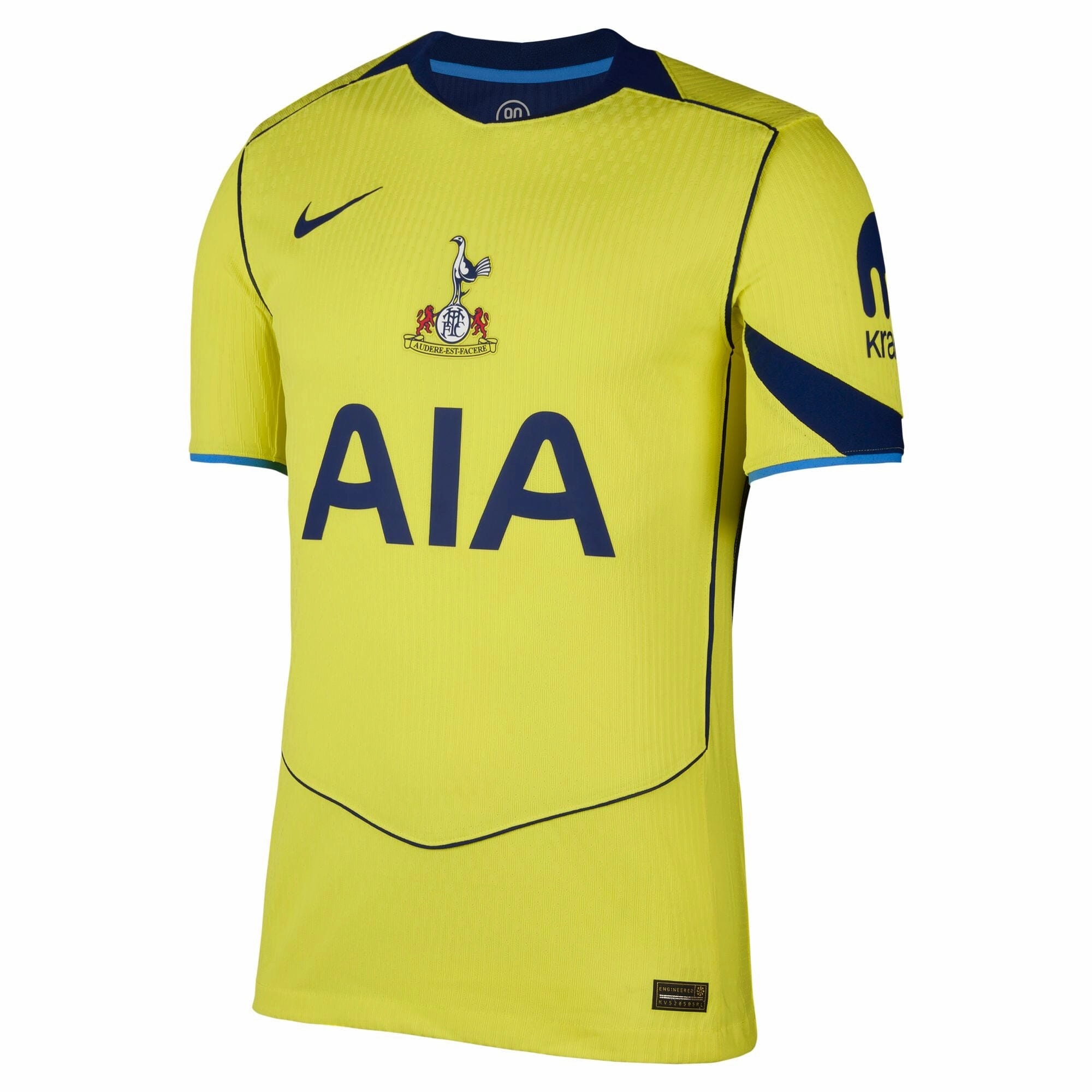 Tottenham Hotspur 25/26 Match Third Jersey (HM3199-741) Quick Fit Lightweight Fit