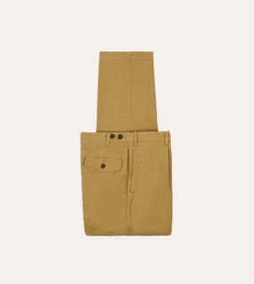 Sand Vintage Wash Cotton Games Trousers Flex Wear Design