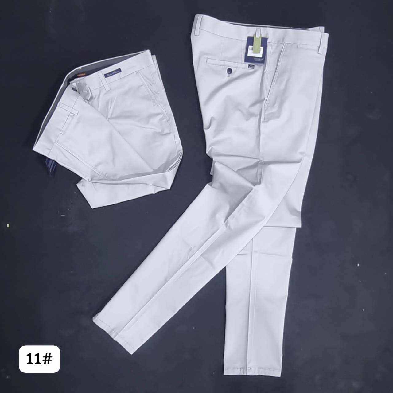 Zero Edge Pocket Design Odor ResistantFabric Vicobbs Men Stretchy Chino