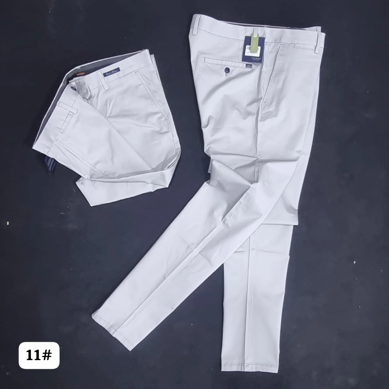 Vicobbs Men Stretchy Chino Reflective Trims