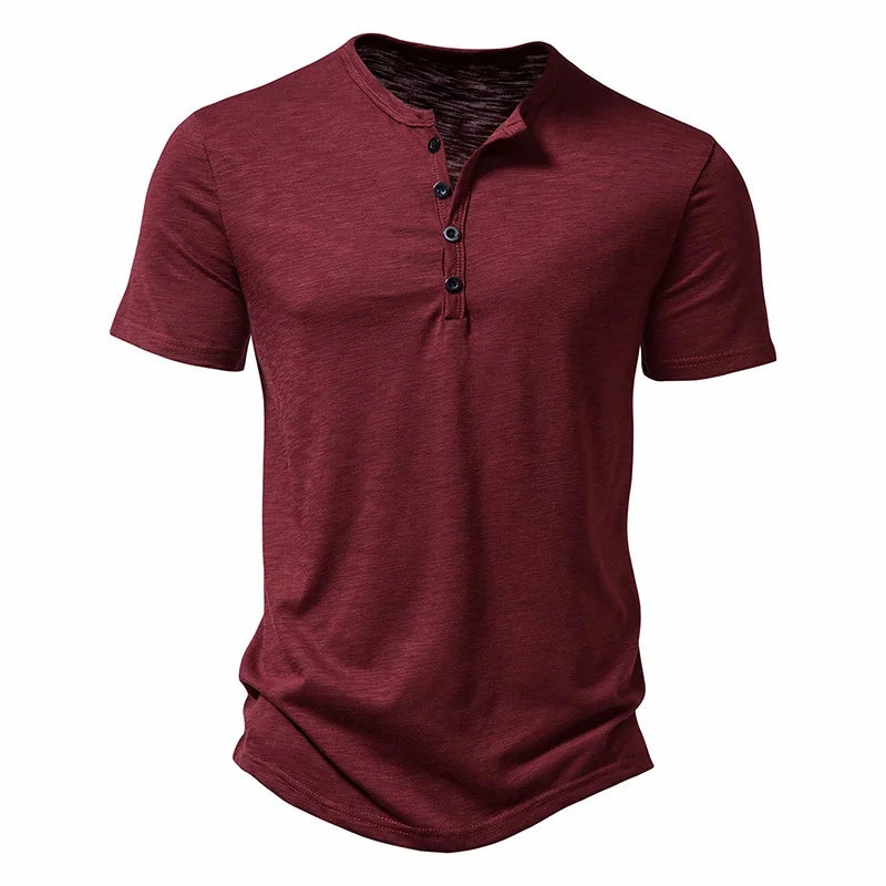 Soft Material Smooth Zipper Design West Louis? Ultra-Soft Bamboo V-Neck Tee