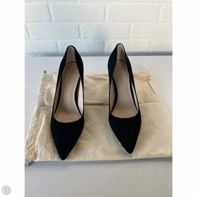 Textured Heels Shoes Heels Block By Marc Fisher In Black, Size: 9