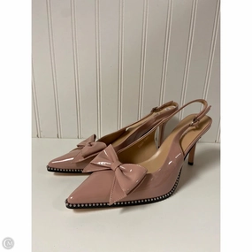 Shoes Heels Stiletto By Clothes Mentor In Pink, Size: 10 Neutral Colors