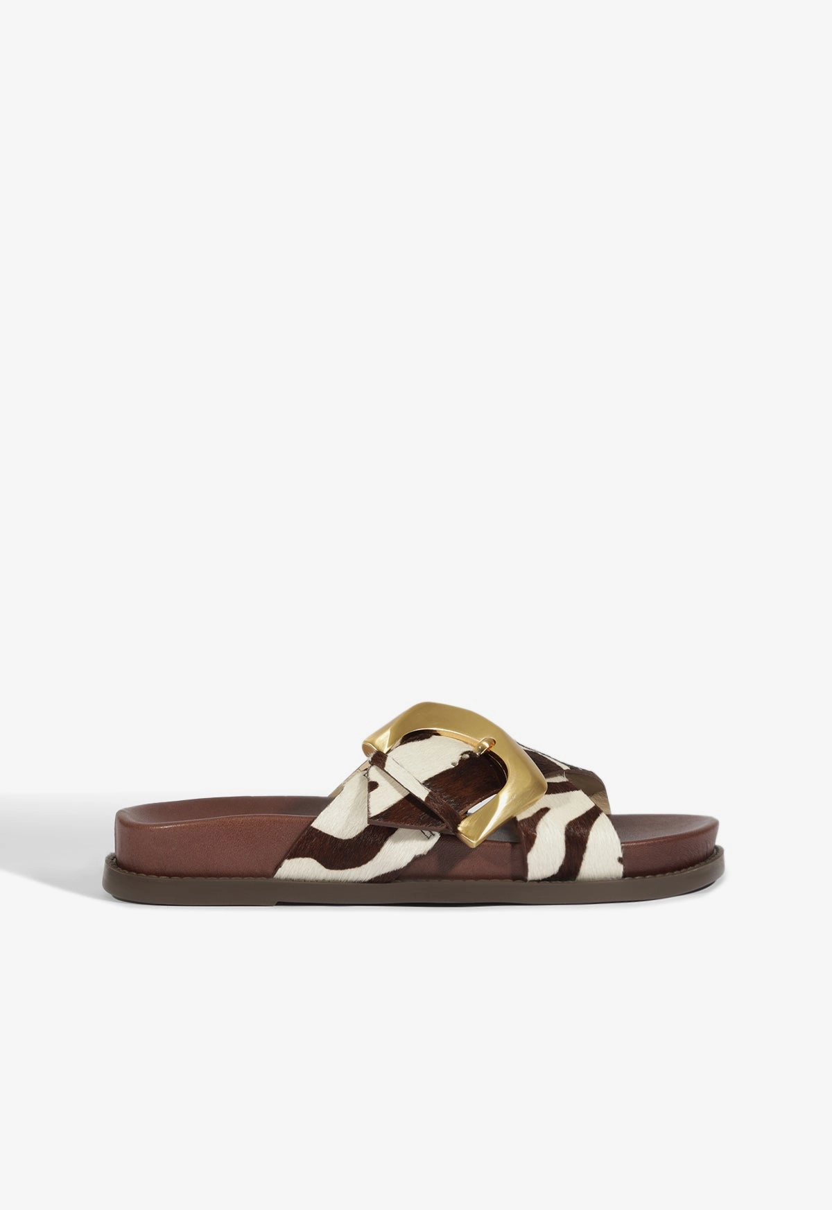Living Ease Lois Animal Print Sporty Sandal