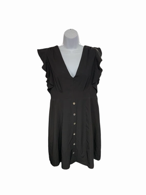 J Roberts Women's Dress Black L Mixed Fabric Insulating-Lining