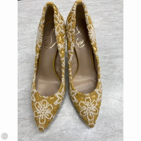 Shoes Heels Stiletto By Sam Edelman In Yellow, Size: 8 Formal Office Shoes