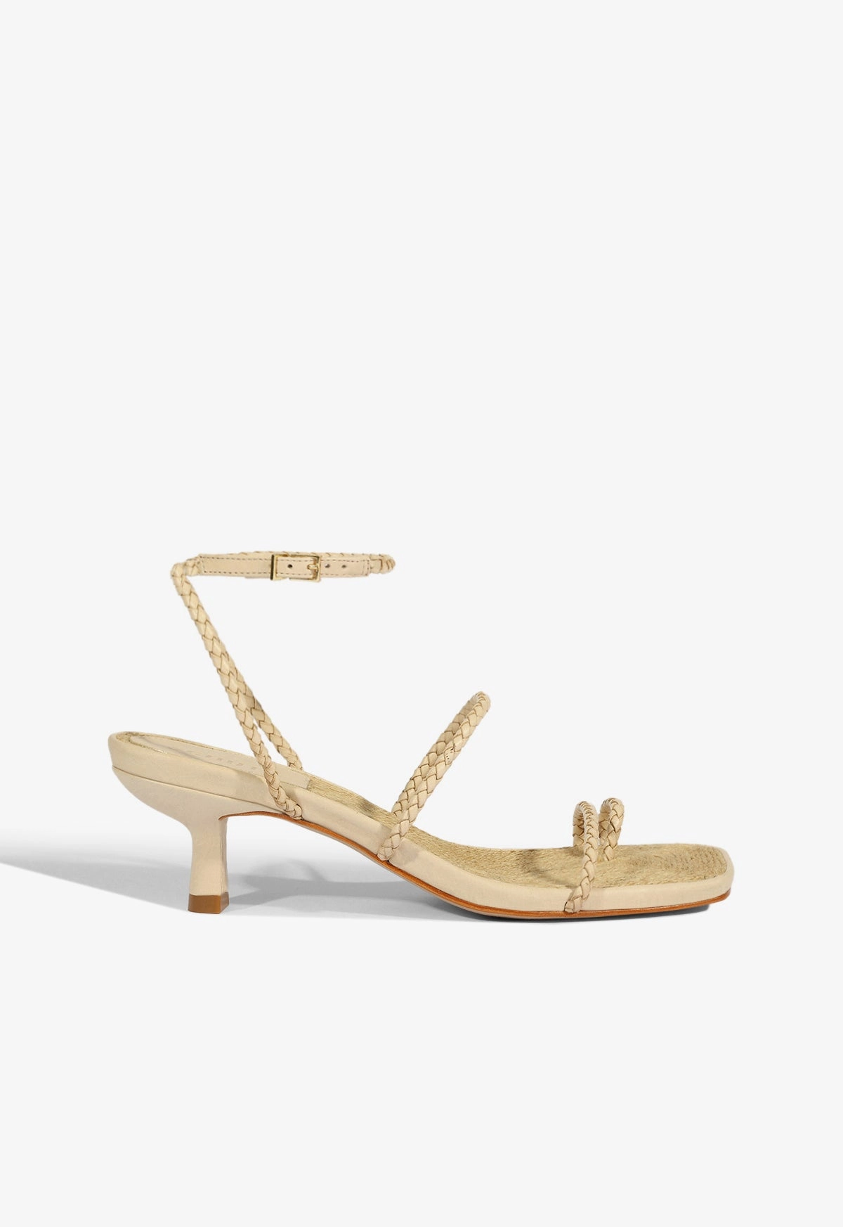 Ombre Fade Urban Fresh Kaya Straw Mid Sandal