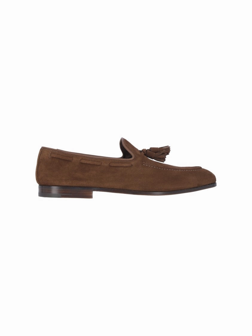 Maidstone" Loafers ?C Brown Art Spot Lane Supportive sole